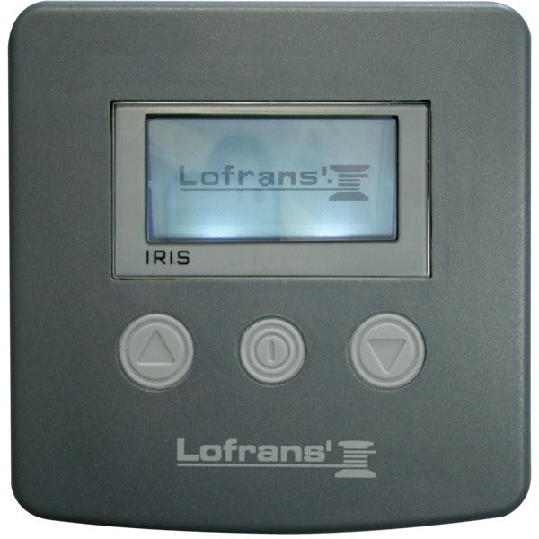 Lofrans, Iris Chain Counter Grey, IP67, LCD-skärm, 12/24V