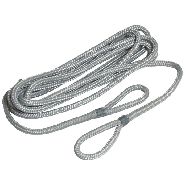 Robline, Fenderline flätad 2-pack grå, 6mm x 1,5m