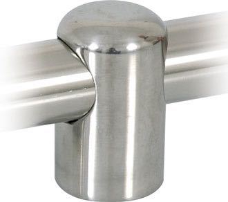 Gelænderholder åben RF, Ø22mm, AISI 316