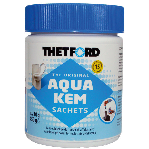 Thetford, Aqua Kem Blue Doseringspåsar, 15 st, 450 g