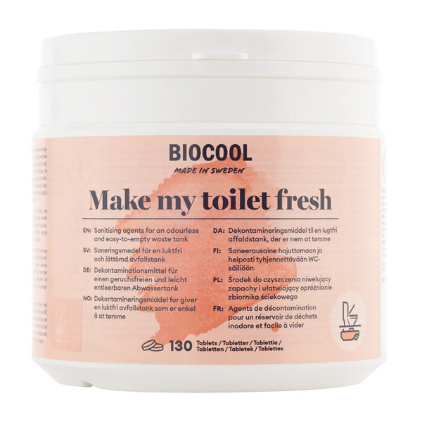 Bio Cool, Toilet Fresh, 130 tabletter