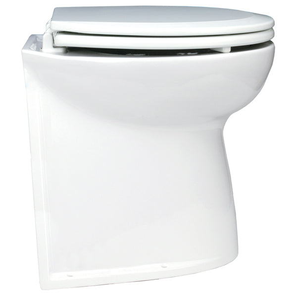 Jabsco, Deluxe 14" Toilet m/Soft Close 12V Saltvand, 19 mm Studs, 38 mm Afgang