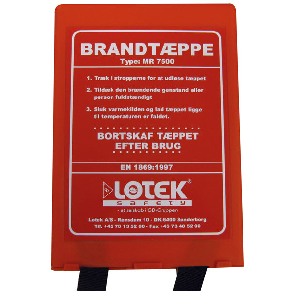 Brandtæppe, Lotek EN1869, 120x180cm, 0,4mm