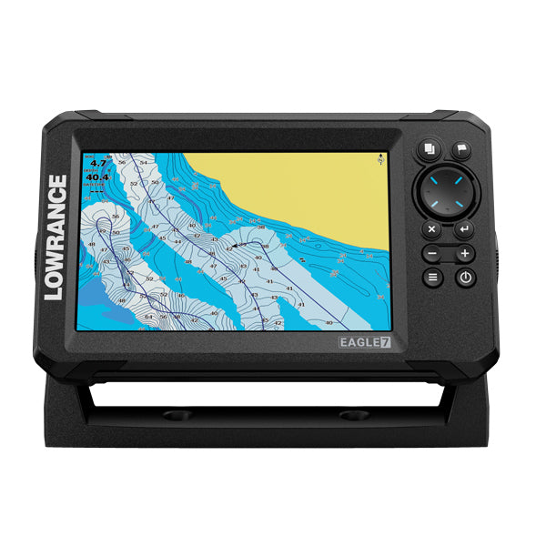 Lowrance, Fishfinder Eagle 7 83/200 HDI - CHIRP, DownScan, 800 x 480 pixlar