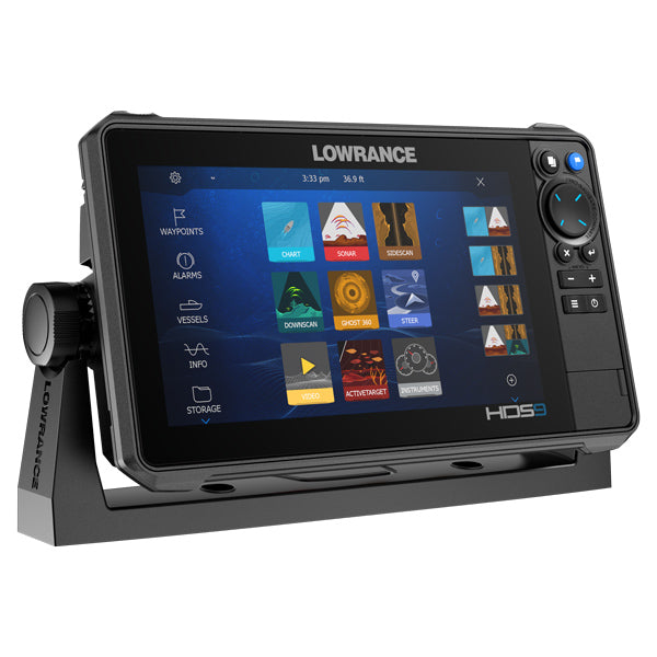 Lowrance, HDS-9 PRO, utan givare, ActiveTarget® 2 Live ekolod, 9,0"