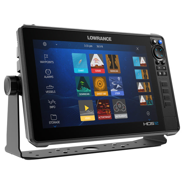 Lowrance, HDS-12 PRO utan givare, ActiveTarget® 2 Live ekolod, 12,0"