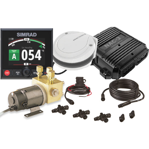 Simrad, Autopilotpaket med AP44, NAC-3, Precision-9 och Pump-3, 40-100 fots båt