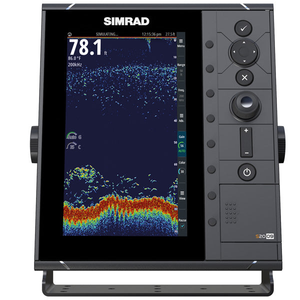 Simrad, S2009 CHIRP ekolod, 9"