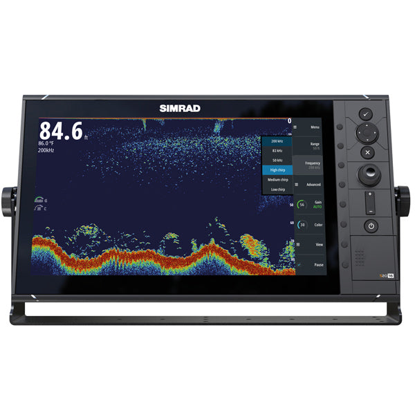 Simrad, S2016 ekolod, 16", CHIRP, 1366 x 768 pixlar, IPX7