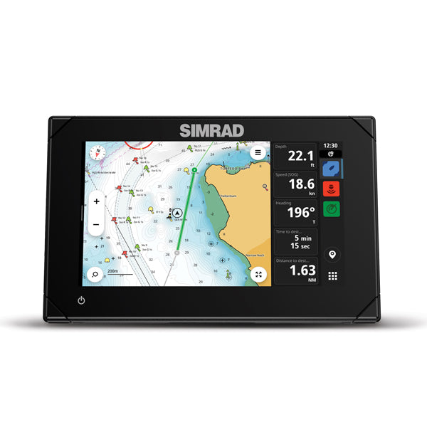 Simrad, NSX 3007 med HDI aktergivare