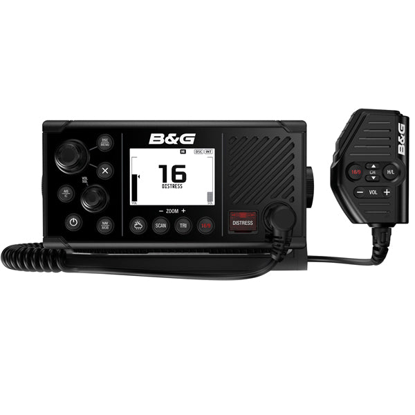 B&amp;G, V60 VHF-radio med AIS-mottagare och GPS, DSC klass D