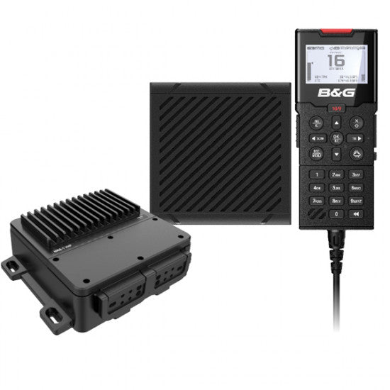 B&G, V100-B VHF Radio med AIS Sender/modtager og GPS-500 Antenne