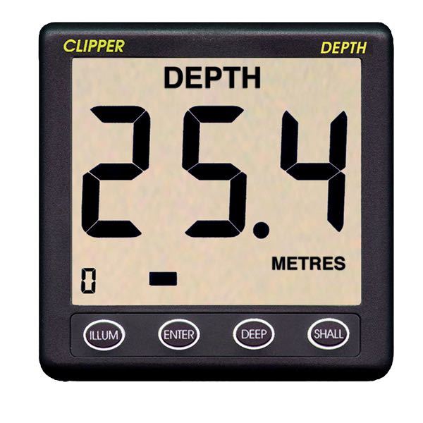 Nasa, Clipper Sonar inkl. Givare 150 kHz, 12V