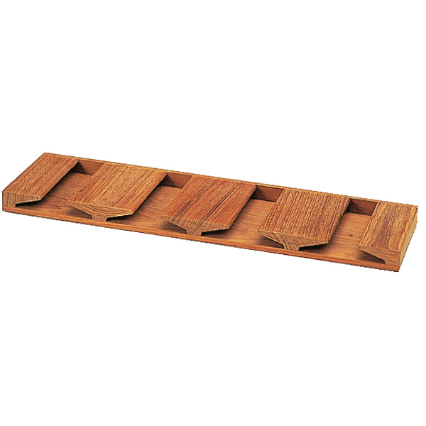 Roca, Vinglashylde, Teak, 420 mm x 120 mm x 20 mm