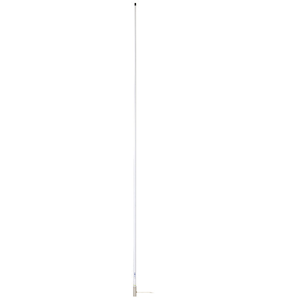 Scout KS-43 VHF-antenn med kabel och stickpropp, vit, 6 m RG-8X, 50 Ohm, 1"x14