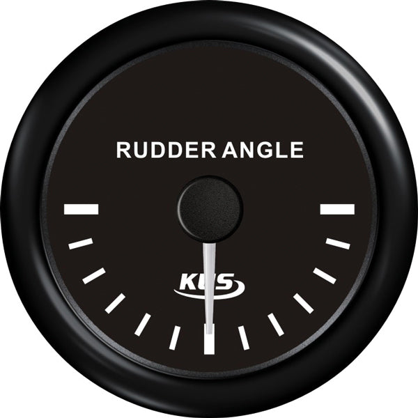 KUS, Roderindikator 0-190 ohm, svart, IP67, Ø 52 mm