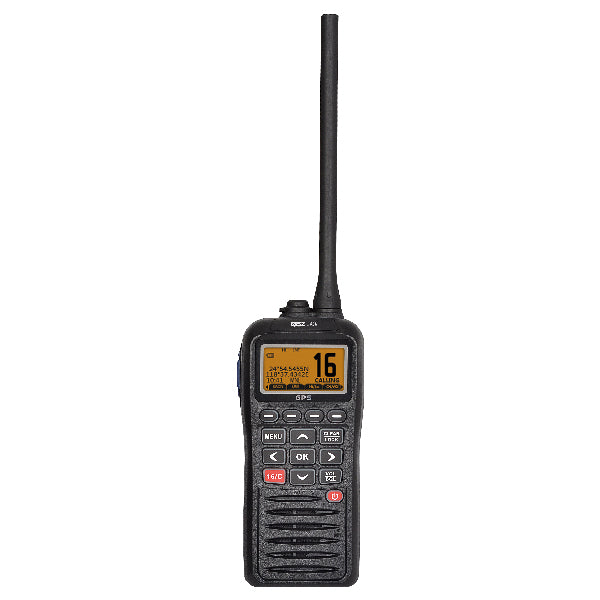 1852, VHF Radio VT39M med GPS/DSC, Vattentät, Flytande, IP67