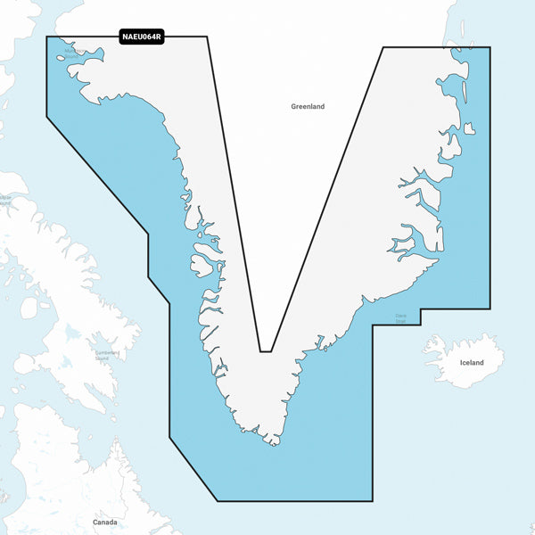 Navionics+ Regular Greenland förinstallerat SD/Micro SD-kort