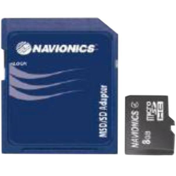 Navionics+ Large Blank förbetalt SD/Micro SD-kort