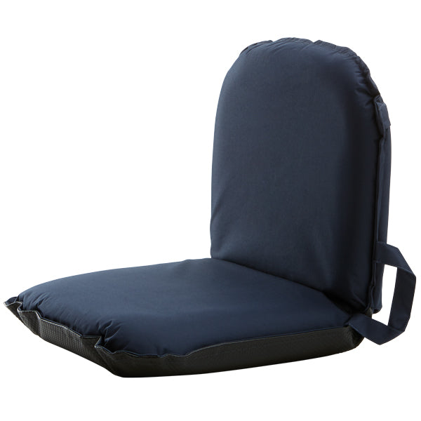 1852, Foldesæde Mini, navy, 6 positioner, 300 D polyester, 7 cm skum