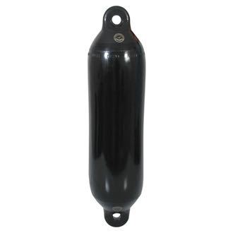 Dan-Fender, Yacht fender svart m/svart topp, 6 x 23", 645 mm