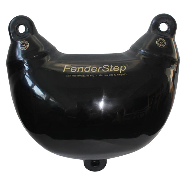 Dan-Fender, Fenderstep, Svart, 400 mm x 205 mm, Ø18 mm, 400 cm