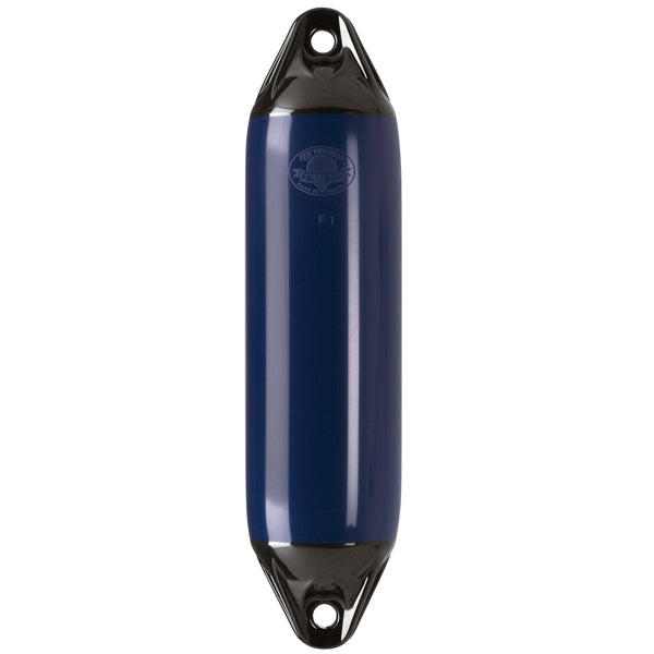 Polyform, F01 Fender Large, Navy/svart topp, 130x560mm