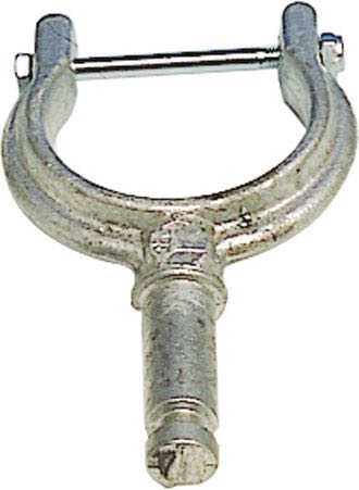 Åregaffel m/bolt i aluminium, 2" - 51 mm