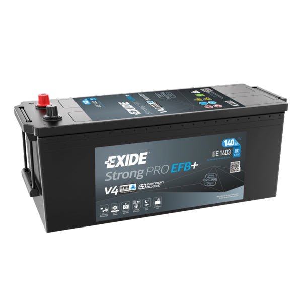 Exide, Dual Batteri Ekspert, 140 Amp, EE1403