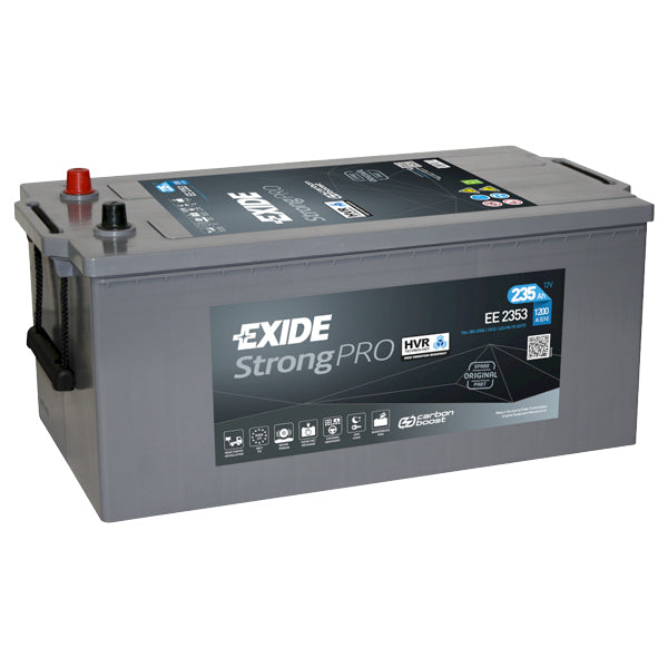 Exide, Dual batteri Ekspert, 235 Amp, 1200 CCA, EE2353