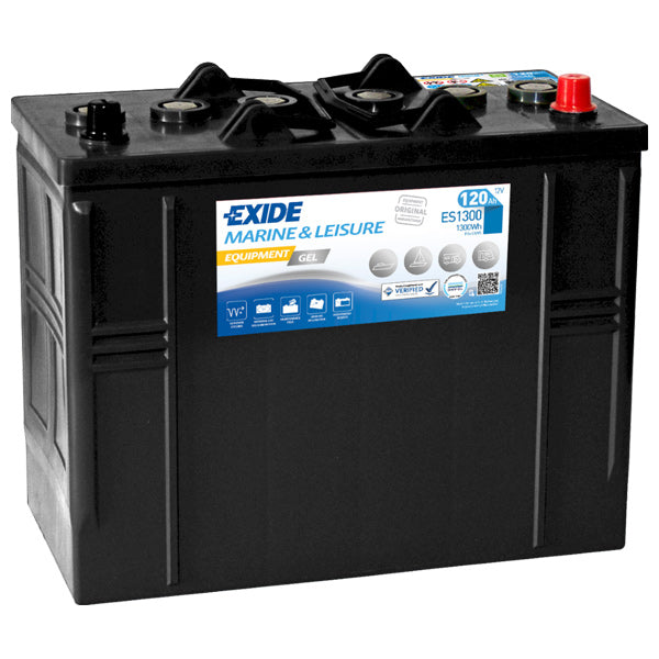 Exide, Gelbatteri 120 Amp, 1300 Wh, ES1300