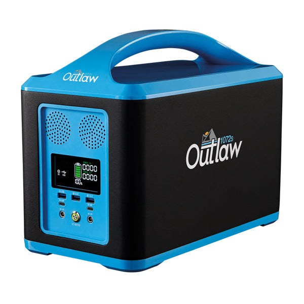 Outlaw Portable Power Station 12,8V 72AH 220VAC, 921,6W, 1000W Pure Sine Wave Inverter