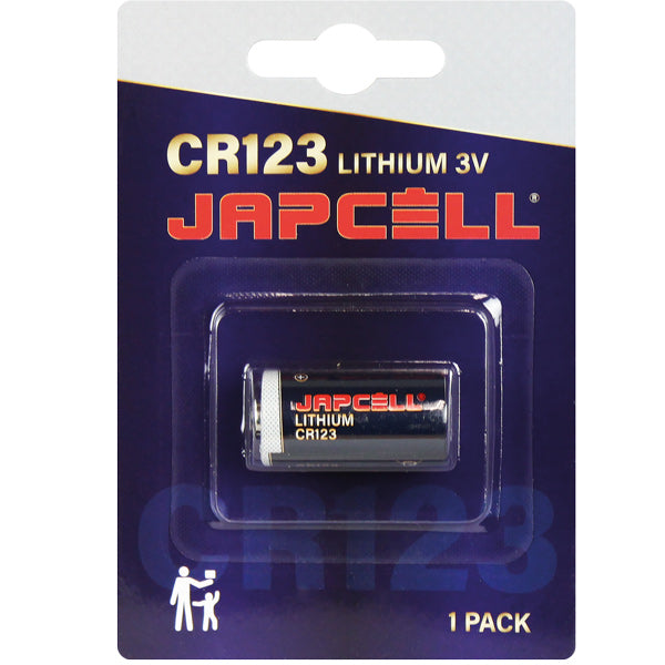 CR123 3V Lithium Batteri, 1 stk