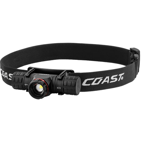 Coast, XPH30R Uppladdningsbar pannlampa, 1000 Lumen, IP54, 165m, 27,0 cm, 288 g