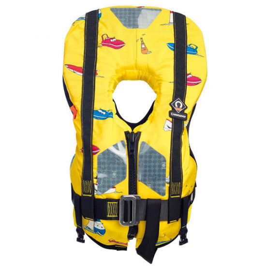 Crewsaver, Supersafe junior flytväst 150N, Gul 15-30kg