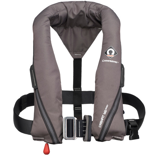 Crewsaver, Crewfit Sport redningsvest 165N med D-ring - Grå