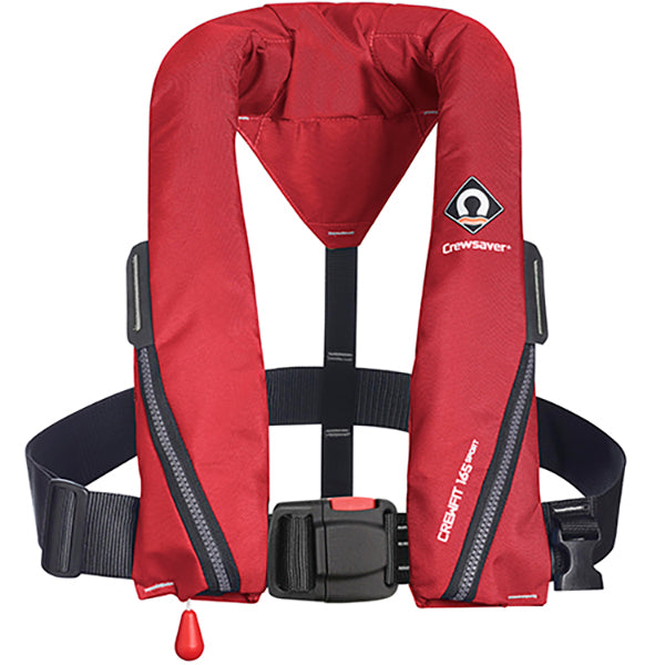 Crewsaver, Crewfit Sport räddningsväst 165N, Röd, ISO 12402-3 (150N)