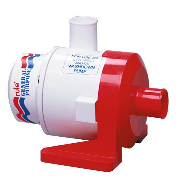 Rule, Universal pumpe 3800 GPH, 24V, 240L/min, 6,9 A, 38 mm