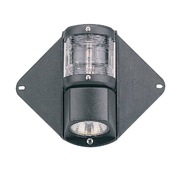 Toplanterne/Dækslys Halogen, 12V 10W, 195 mm x 140 mm