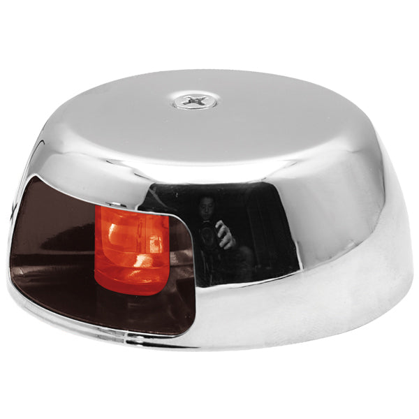 Lantern LED rostfritt stål, port, 12 m, 68 mm, 1 NM, IP66, Röd