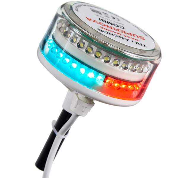 Nasa, Supernova LED lanterne, 12V, 2,4W, IP65, Ø: 91 mm, H: 113 mm