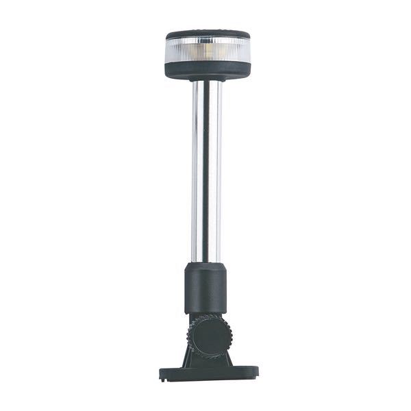 LED lanternemast 225 mm 12V 1W 304 rustfrit stål