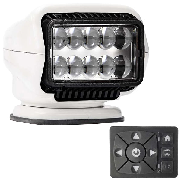 Golight, sökljus Stryker LED med kontrollpanel, 12V, 370º rotation, 135º lutning, 1400 m räckvidd, 544 000 Candela