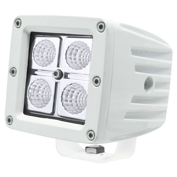 1852, LED dækslys 10-30V DC, 1080 lm, 12W, CREE 4x3W, IP67/IP69K