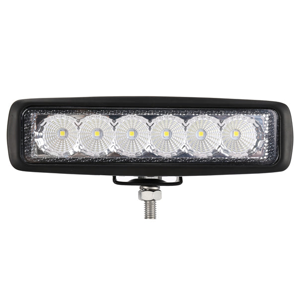 1852, LED dækslys 10-30V DC, 754 lm, 9W, 6500K, IP67/IP69K