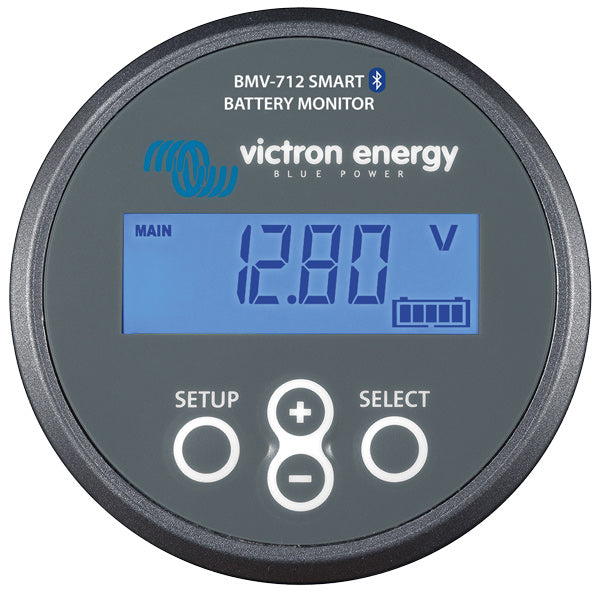 Victron, Batteri Monitor BMV712 Bluetooth, 12/24V, Op til 10.000 Ah