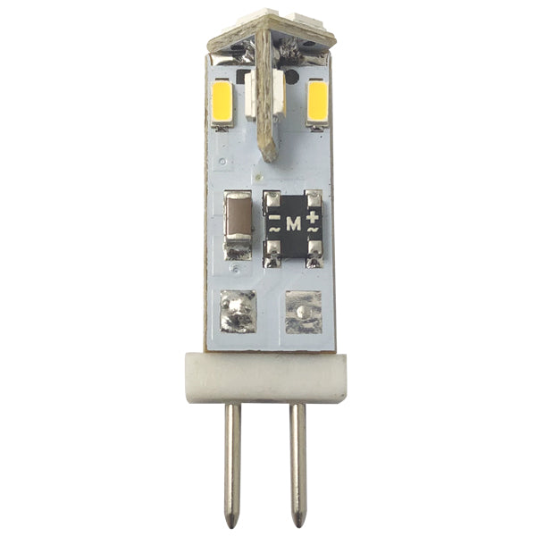 1852, LED G4 Stiftpære Ø8x22mm 10-36Vdc, 0,8 W, 2 stk