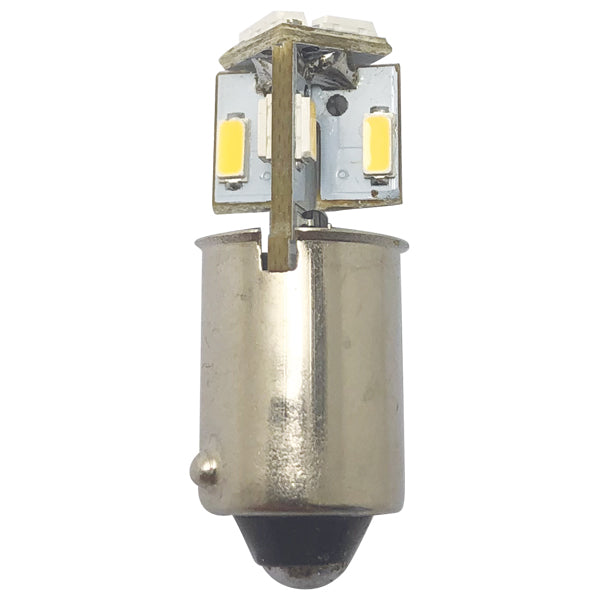 1852, LED bajonet BA9S 9x26mm 10-36Vdc, 2 stk, 1,2 W, 2700K, 70 lumen