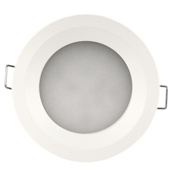 Casolux, Maria LED infälld spot 10-32V, aluminiumvit, IP65, 2W, 3000K, 170 lumen, Ø52/69 mm