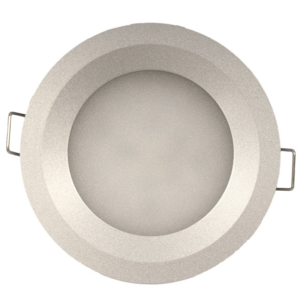 Casolux, Maria LED-spot 10-32V, stor, aluminiumgrå, IP65, 3W, 3000K, 255 lumen